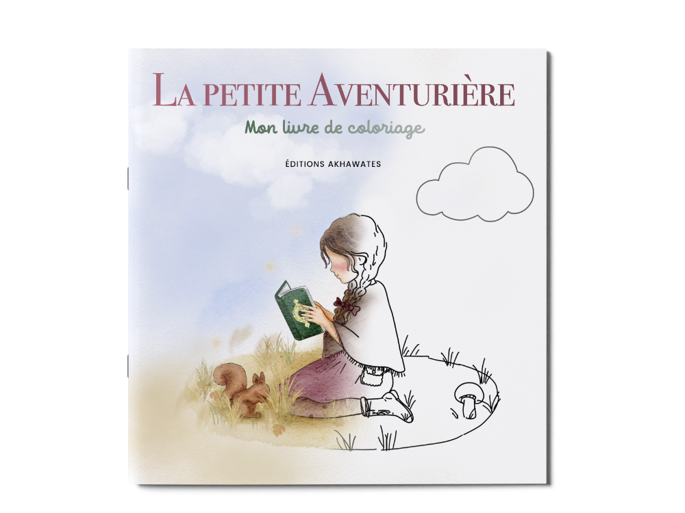 La Petite Aventurière – Mon livre de coloriage