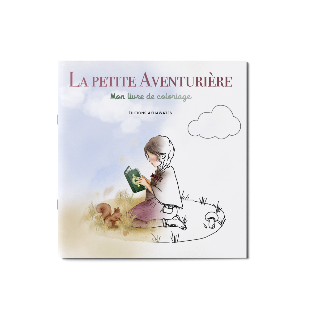 La Petite Aventurière – Mon livre de coloriage